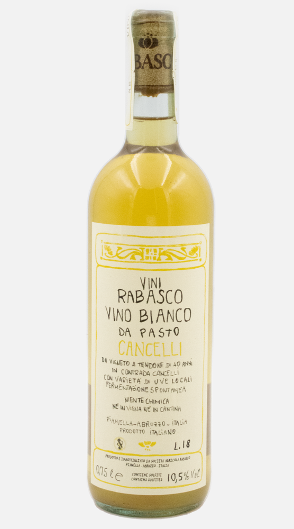 Vini Rabasco Cancelli Vino Bianco da Pasto