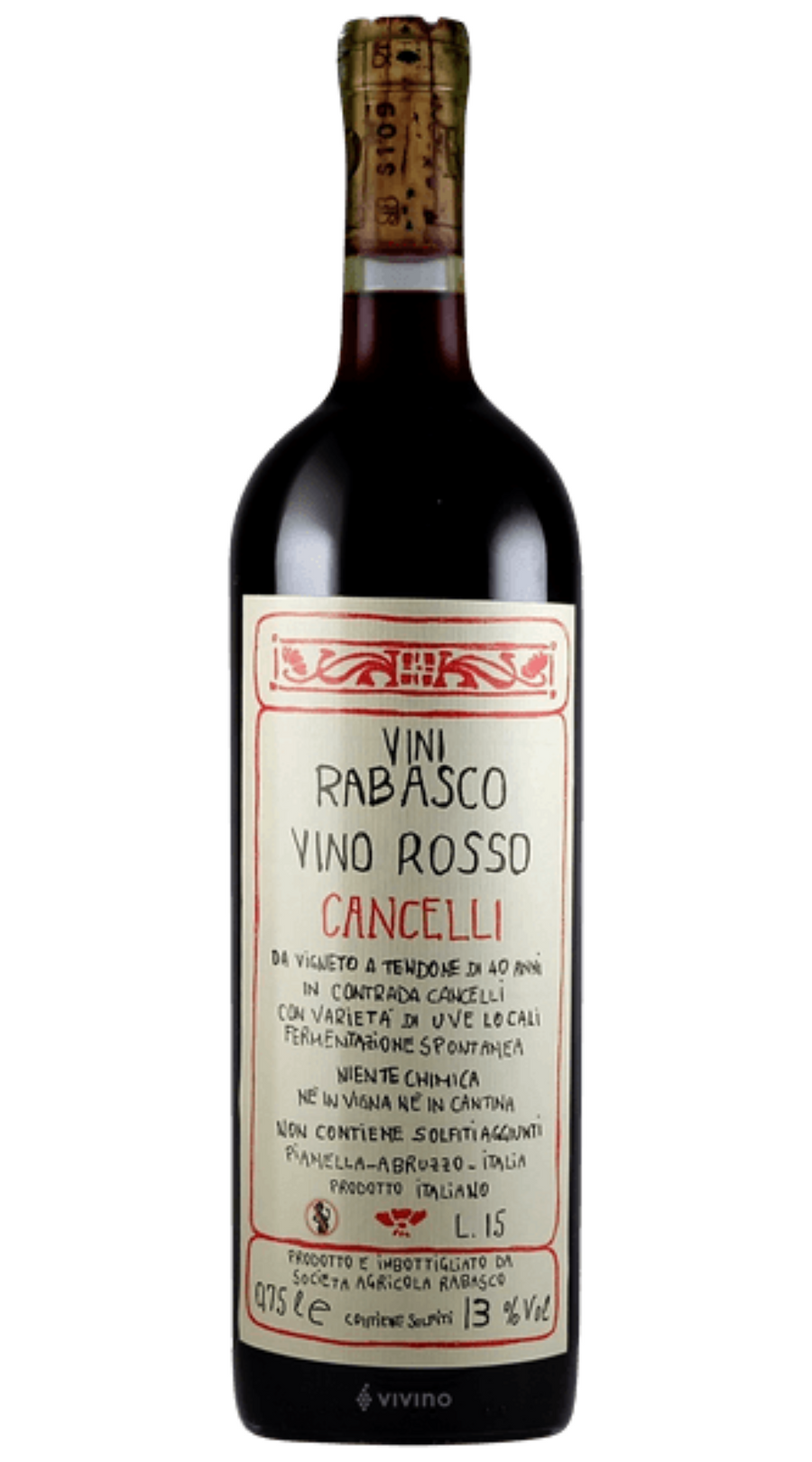 Vini Rabasco Cancelli Rosso