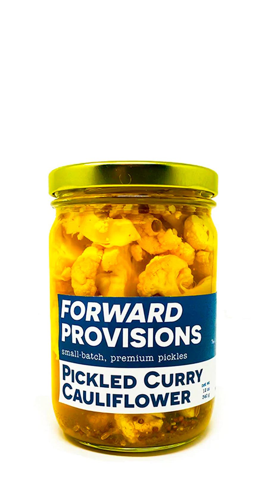 Forward Provisions Pickled Curry Cauliflower