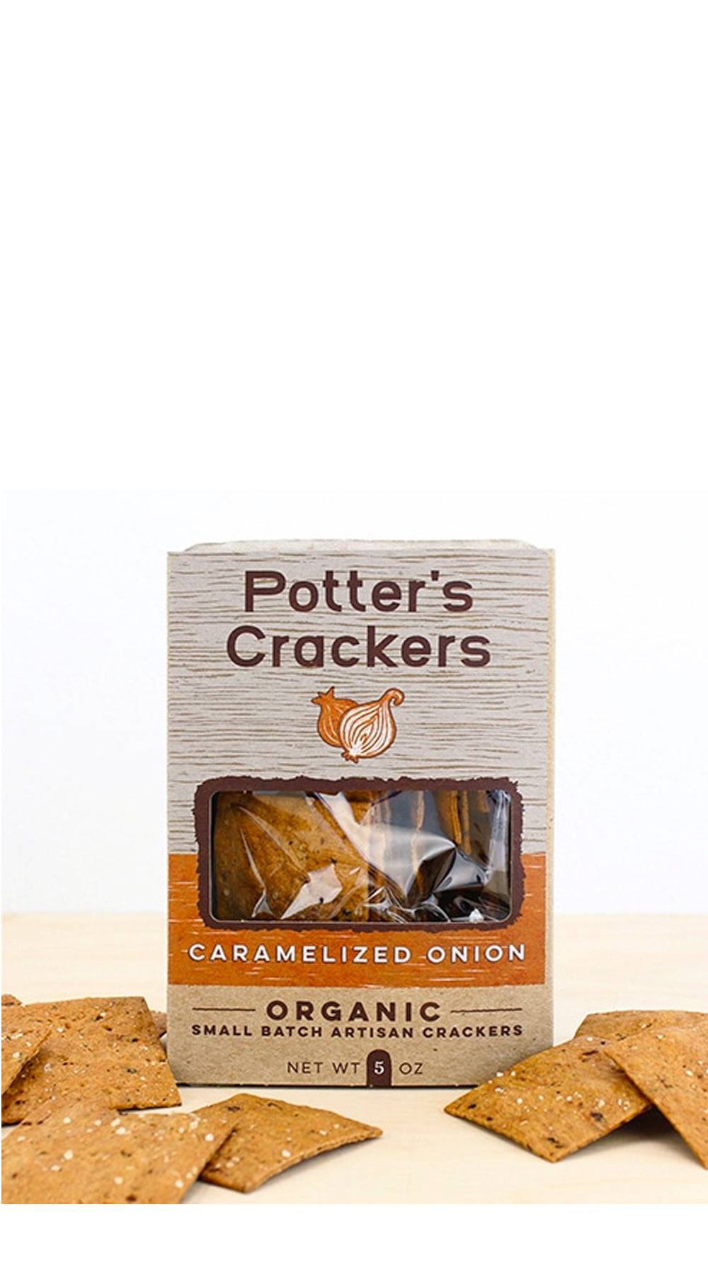 Potter's Crackers Caramelized Onion