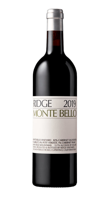 Ridge Vineyard Cabernet Sauvignon 'Monte Bello' 2019